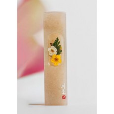 탯줄도장 DIY 셀프 인감도장 아기도장 수제도장 낙관, 홍화석, 태슬+기본구성품, 양각