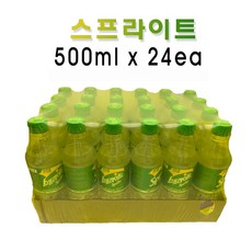 스프라이트 사이다, 500ml, 24개