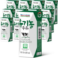 파스퇴르 프리미엄 친환경 유기농우유, 125ml, 12개
