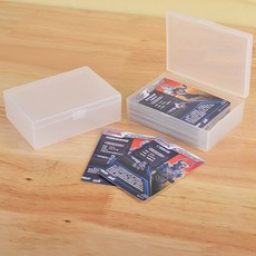 EGMI 반투명 포토카드 보관 케이스 트레이딩카드 수납박스 10P, 1세트