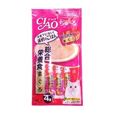 차차펫 이나바 챠오 츄르 종합영양식 참치 4개입, 1, 14g