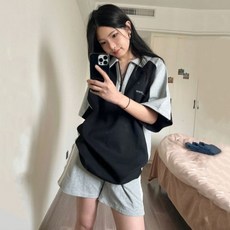 obem 短袖POLO衫短褲套裝