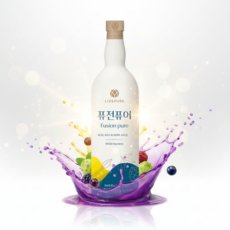 [리브퓨어] 퓨전 퓨어 (Fusion Pure) 아사이/고지/노니 3종 슈퍼베리 혼합 주스, 1개, 750ml