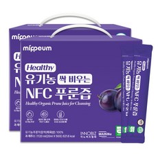 미쁨생활건강 유기농 NFC 푸룬즙, 2개, 1.12kg