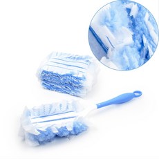 [샵피카] 1회용 먼지떨이세트 부직포먼지털이리필 가정용먼지털이개리필 일회용부직포먼지털이개 흡착먼지털이, 1