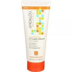 Andalou Naturals 스타일링 크림 아르간 오일 & 시어 192.8ml