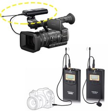 멀티채널 무선마이크 송수신기 세트 개인방송장비 음향기기