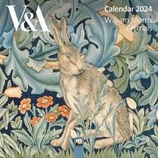V&A: William Morris Animals Mini Wall Calendar 2024, V&A: William Morris Animals .., Flame Tree Studio(저), Flame Tree Publishing Co Ltd