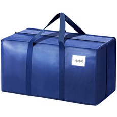 액티바 90리터 방수 폴딩 이사박스 이사가방, 1개, 블루