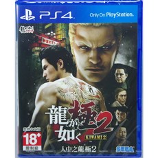 PS4 人中之龍 極 2 中文版 龍が如く 極2