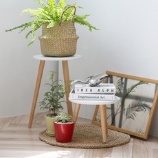 원목 스툴 화분스탠드 화분받침대 인테리어 진열대 화분대 다육이, 1개