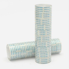 포장 리필용 고투명테이프 15mm 20입 다용도 유치원, 4세트, 투명