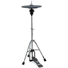 Goedrum 電子踏鈸 13吋橡膠鈸 適用各大廠牌音源機, 1個, 一片式Hi-Hat+腳架,ATV