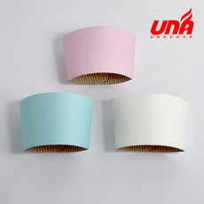 아이스컵 92파이용 홀더 핑크 합지, 1개, 1000개