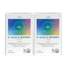 플러스엑스팜 K-낙산균 포 에브리바디 30포 유산균, 2세트, 30정