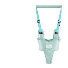 HiBaby 寶寶學步帶 升級全身款, 防勒 牛津布 加襠 淺綠, 1個