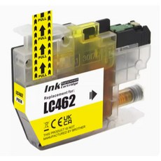 LC462 適用墨水匣 J2340DW J3940DW J3540DW 相容墨水匣, LC462 黃色（550頁）, 1個