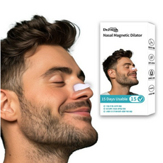 노스나 마그네틱 노즈 밴드 의료용 자석 비강확장기 코골이 완화 기구, 2개