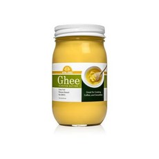 [PURITY GHEE] 자연방목 소 기버터 473ml 글루텐프리 GMO무첨가, 1개