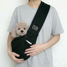 에이르카 안전이동 애완동물 가방, 1개, 블랙