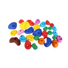 위브온 클라이밍홀드 홀더 암벽 등반 연습 32pcs 목재용앙카