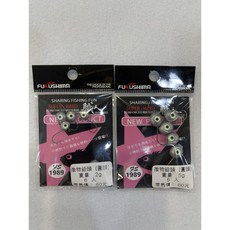 FUKUSHIMA 微物鉛頭勾 根魚專用 圓形 夜光眼 頭鉤 擊鉤頭 汲鉤頭, 1個, 克數2g         6pcs