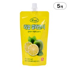장수농가 리얼 깔라만시 원액 200ml, 5개