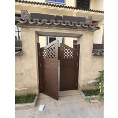 시골집 대문 실내 나무 실외 정원 방부목 정사각안내판 실내간판 대문문패 매장 부착형, 2. 스타일 B, 1개, 기본 색상