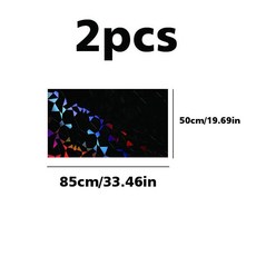 픽업트럭 측면 유리 스티커 자동차 트럭 오프로드 후방 기어 퍼스펙티브 패턴, 1개, 5. 2pcs