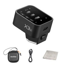 Godox X3-S 플래시 트리거 커맨더 송신기 Sony 카메라에 대응 HD OLED 터치