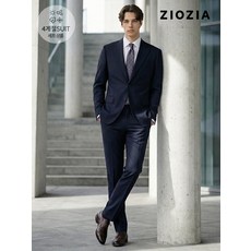 지오지아 남성 정장세트 컴포트핏 데일리 네이비 상하의 셋업 출근룩 하객룩