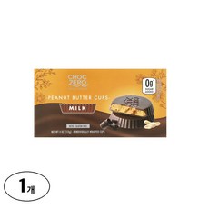 초크제로 밀크 초콜릿 땅콩버터 컵 8개입 사은품 추가증정, 1개, 113g