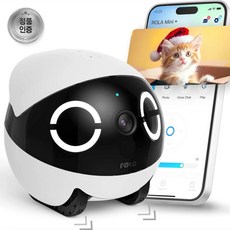 ENABOT ROLA MINI 롤라 미니 반려동물 안심 CCTV로봇 집안 순찰하는 이동식 홈카메라, 1개