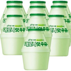 빙그레 메로나맛 우유 240ml, 10개