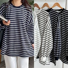 마미누리단가라 트임박스티 빅사이즈 여성의류 임부복 긴팔 177039