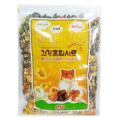 PSP 건강혼합 햄스터 사료 (햄스터/기니피그/다람쥐) 600g, 1개