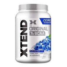 익스텐드 BCAA 파우더 7g 및 2.5g L-글루타민 운동 후 무설탕 근육 음료와 남성 여성, 1.2kg, 1개