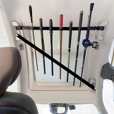 차량용 자동차 릴걸이 천장 낚시대 고정 피싱앤 홀더 거치대 낚시 로드, 3. 차지붕 바디-롱-1