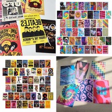 빈티지영문엽서 사진 콜라주 인테리어 감성 디자인 50장, 상세페이지 참조, 포토그래퍼 엽서-A.복고빈티지(50장set)