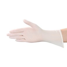 QITU 奇途 丁晴手套 食品級 防滑 無粉, 9寸【白30入-S】, 1個