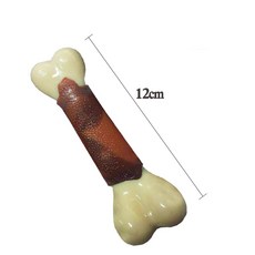 【DC寵物有發票】 狗狗耐咬骨頭玩具 磨牙玩具 仿肉香味 A082, 1個