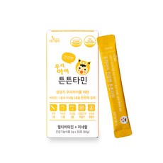 [더데이] 어린이 유아 아기 멀티비타민 면역력 영양제 망고맛, 30회분, 1박스