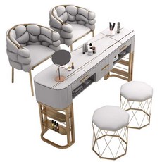 네일 테이블 네일작업패드 데스크 시술대 화이트 팔, 1개, 80cm 목재 단층 테이블