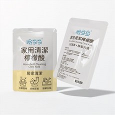 洗多多 家用清潔檸檬酸 除垢清潔劑 浴室廚房適用 分解尿垢 溶解水垢, 1個, 洗多多 檸檬酸500g, 500g