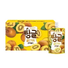 팅글 곤약젤리 골드키위 1박스 (80g x 12팩), 80g