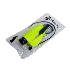 resqme 汽車車窗破窗擊破器 (黃色1入) 鑰匙圈 安全帶切割器 緊急求生擊破割繩器, 1個, 安全黃