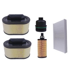 아마존평점4.5+ 미국출고 202248 JEENDA 670001545 에어 필터 2개 670005021 1개 311401 오일 세트 마세라티 지브리 2014-2012 레반, 아마존평점4.5+ 미국출고 202248 JEENDA 6