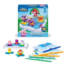 ThinkFun Friends Splish Splash: 미취학 아동용 논리 및 문제 해결 게임 - 만 3세 이상 재미있는 교육용 장난감 - 조기 학습 및 기술 개발에 적합 -, ThinkFun Friends Splish Splash