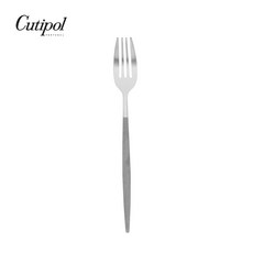 Cutipol MIO 灰柄霧面不銹鋼 點心叉 葡萄牙手工餐具, 1個