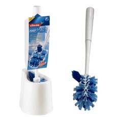 리드탑 1+1 화장실 변기 청소솔 + 거치대 세트, 화이트